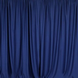 Blue Draping 10' Long X 7' High 