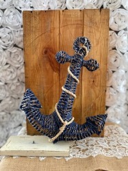 Navy Blue Woven Anchor 12(CONTACT THE OFFICE TO BOOK)