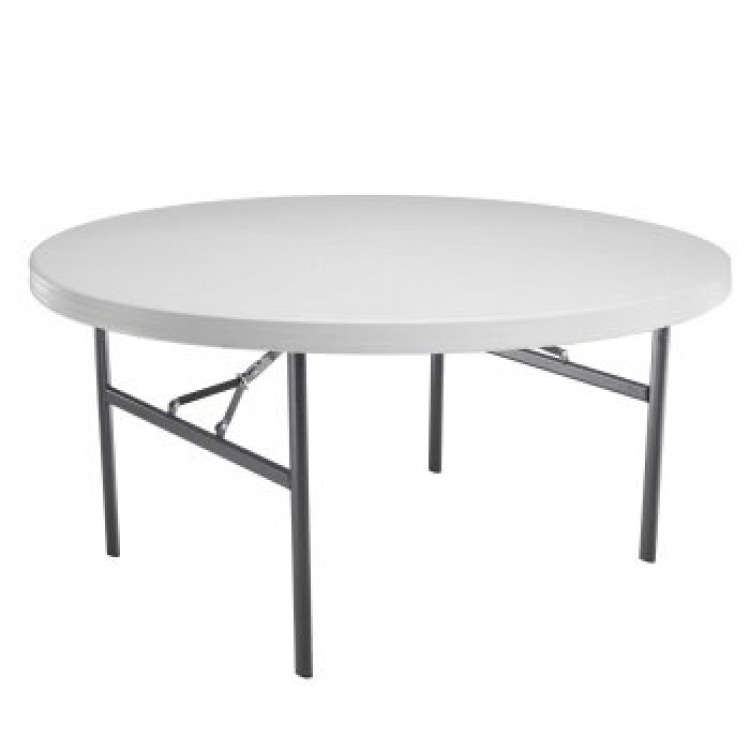48 Round Tables (seats 6 to 8 People) with Hole