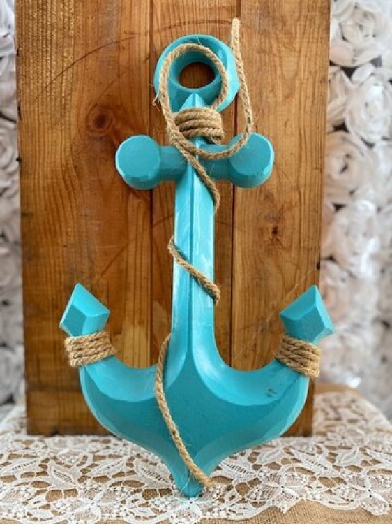 Tiffany Blue Anchor 12(CONTACT THE OFFICE TO BOOK)