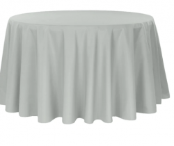 Grey 108  Round Table Linen
