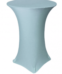 Dusty Blue Cocktail Table Spandex 30 