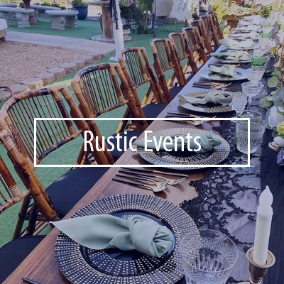 Rustic Event Rentals