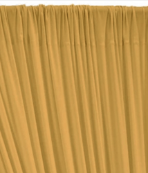 10 ft x 10 ft Gold Pipe and Drape (polyester)