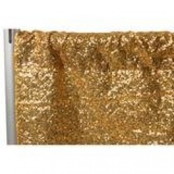Gold Sequin Backdrop Rental