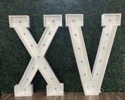 XV Marquee numbers
