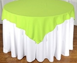 lime green overlay