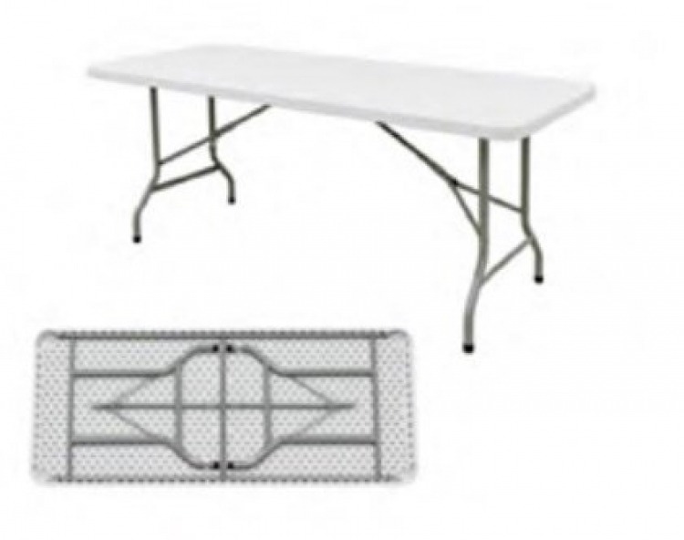 8ft- Rectangular Tables - (seats 8 to 10 people)