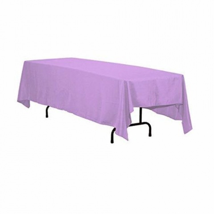 Lavender Polyester Linen 60x120 (Fits Our 8ft Rectangular T