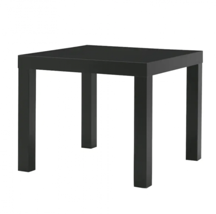 Black Side Table