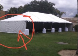 8x20ft Framed Tent (Sides Panels)