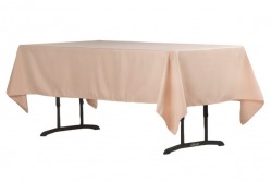 Sand Polyester Linen 60x120 (Fits Our 8ft Rectangular Table