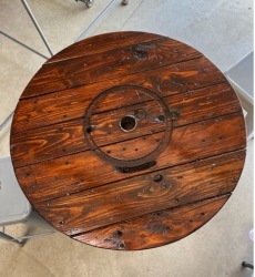 rustic table top (top only no stand)