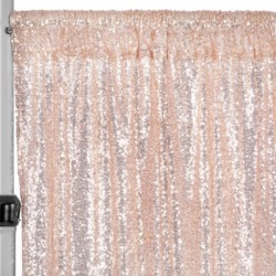 Blush Rose Gold Sequin Backdrop