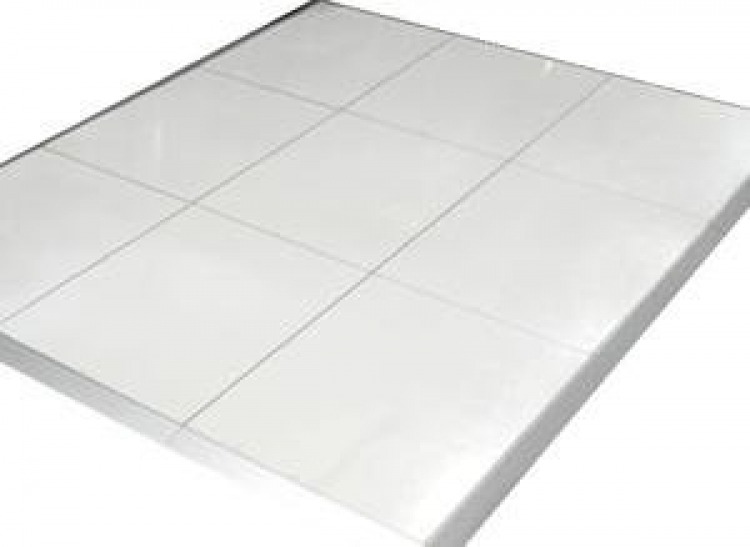 White 18x60 Dance Floor