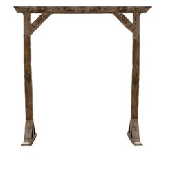 wooden arch