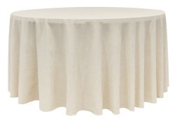 Premium linen round 120
