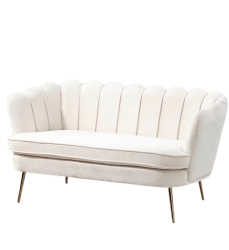 Pearl Velvet Lounge Sofa