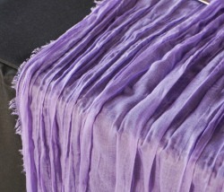 Lavender Cheesecloth runner